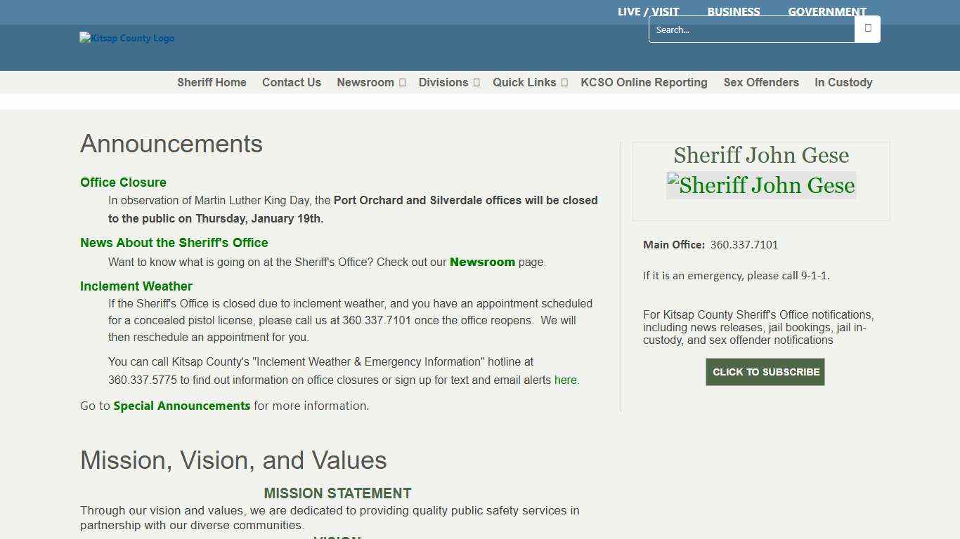 Kitsap County Sheriff